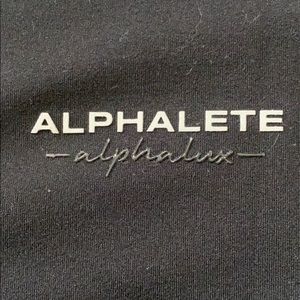 Alphalete Alphalux leggings with pockets XS black